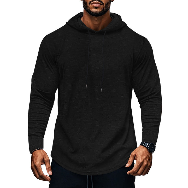 Casual active hooded sweater for men with breathable fabric and a relaxed fit for all-day comfort.







