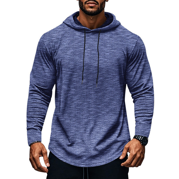 Casual active hooded sweater for men with breathable fabric and a relaxed fit for all-day comfort.







