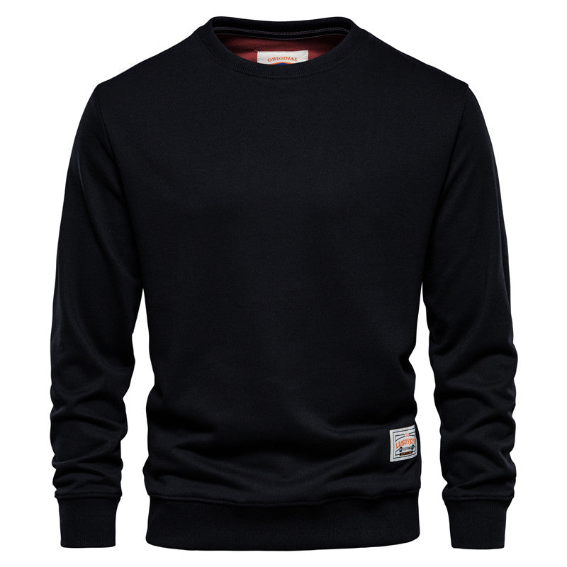 Men's casual autumn sweater, offering warmth, comfort, and effortless style for cool days.







