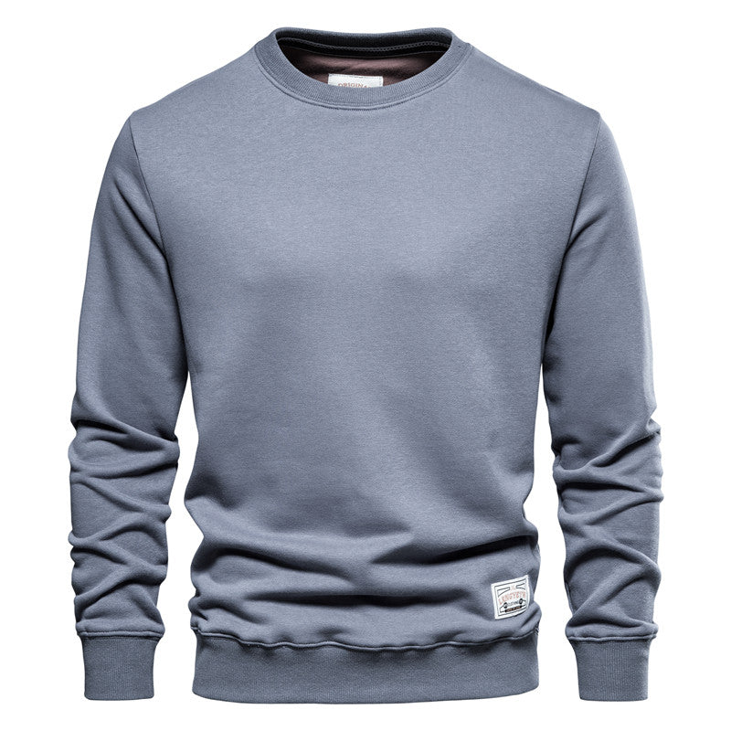 Men's casual autumn sweater, offering warmth, comfort, and effortless style for cool days.







