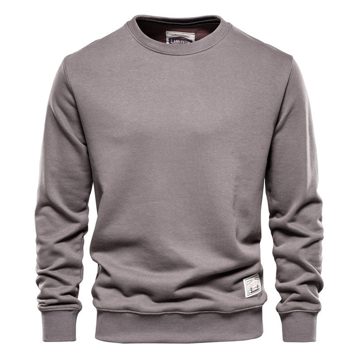 Men's casual autumn sweater, offering warmth, comfort, and effortless style for cool days.







