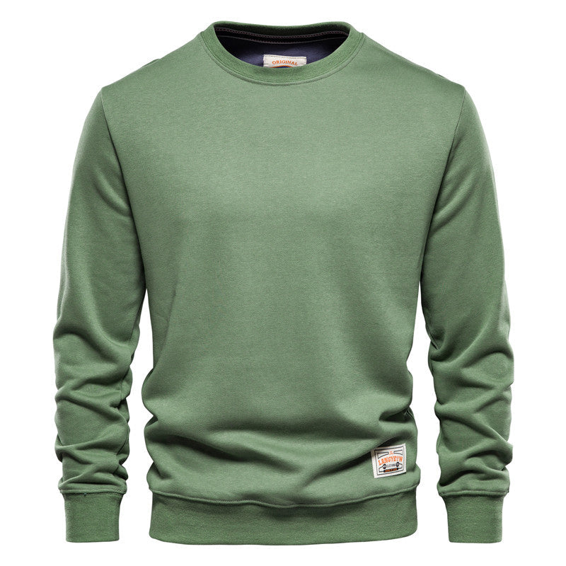 Men's casual autumn sweater, offering warmth, comfort, and effortless style for cool days.







