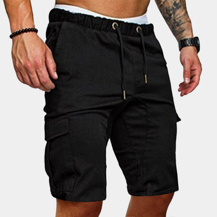 Classic men's summer shorts with a breathable, lightweight design for stylish and comfortable warm-weather wear.