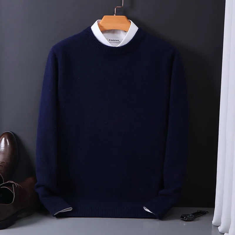 Men's Cozy Autumn Sweater – Soft, Breathable, And Perfect For Layering In Cool Weather.







