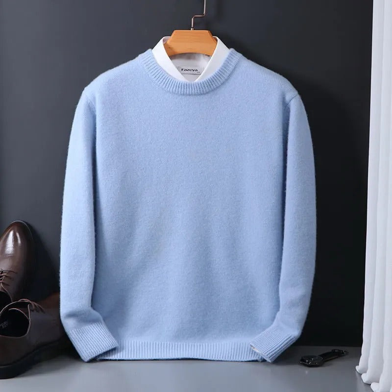 Men's Cozy Autumn Sweater – Soft, Breathable, And Perfect For Layering In Cool Weather.







