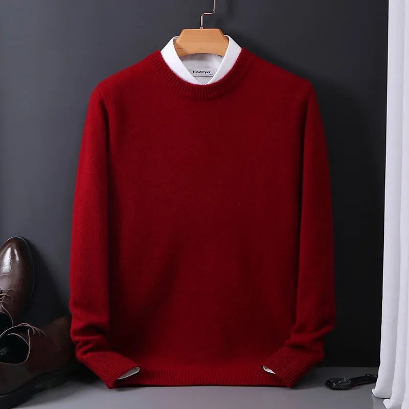 Men's Cozy Autumn Sweater – Soft, Breathable, And Perfect For Layering In Cool Weather.







