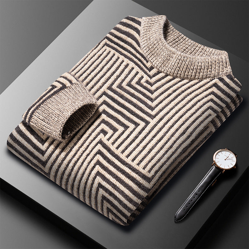 Premium Elegant Autumn Sweater For Men – Stylish, Breathable, And Perfect For Crisp Autumn Days.







