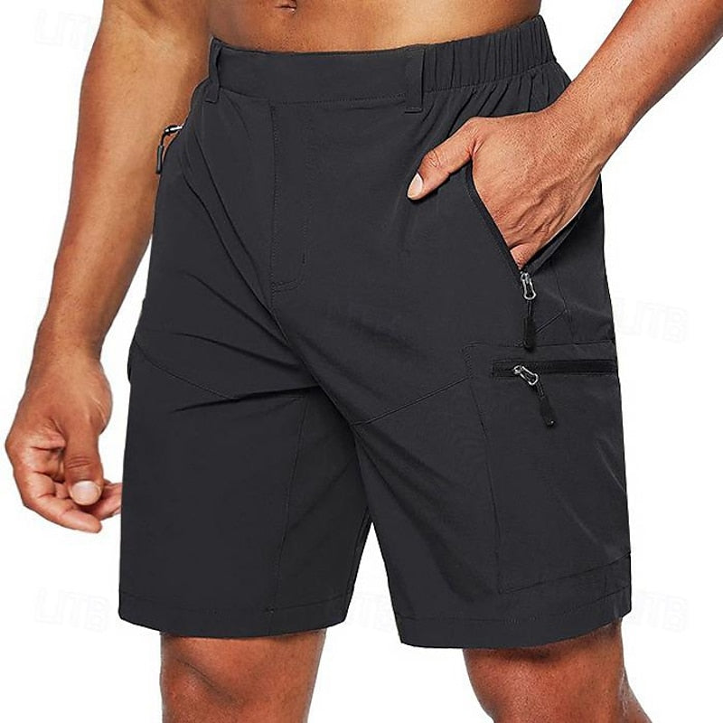 Breathable outdoor summer shorts with lightweight design, moisture control fabric, and functional pockets, perfect for active summer adventures.