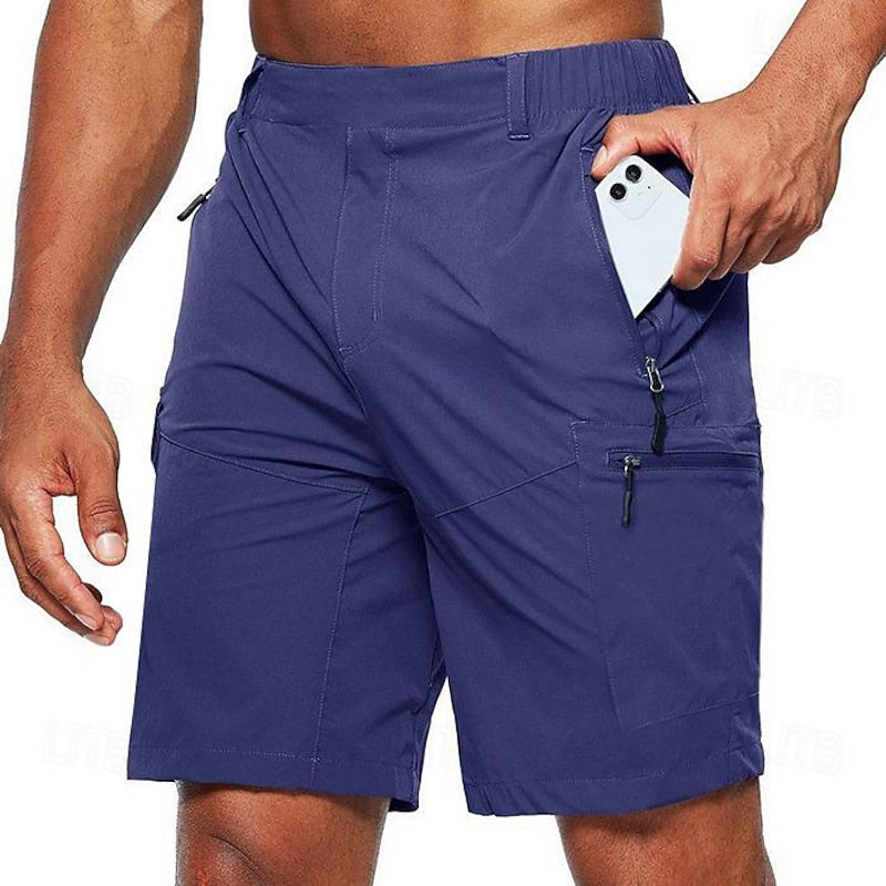 Breathable outdoor summer shorts with lightweight design, moisture control fabric, and functional pockets, perfect for active summer adventures.