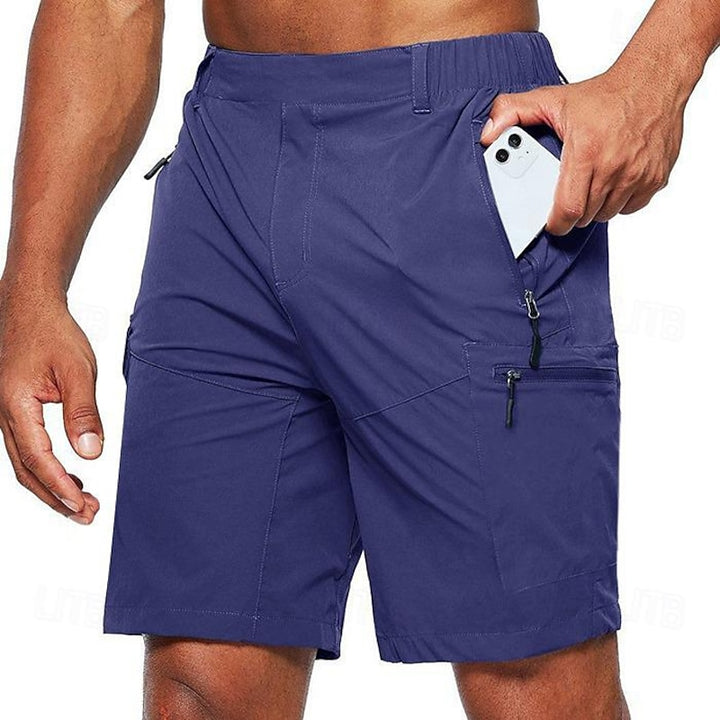 Breathable outdoor summer shorts with lightweight design, moisture control fabric, and functional pockets, perfect for active summer adventures.