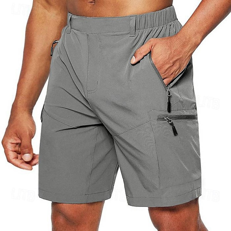 Breathable outdoor summer shorts with lightweight design, moisture control fabric, and functional pockets, perfect for active summer adventures.