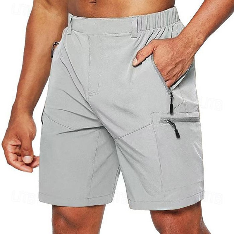 Breathable outdoor summer shorts with lightweight design, moisture control fabric, and functional pockets, perfect for active summer adventures.