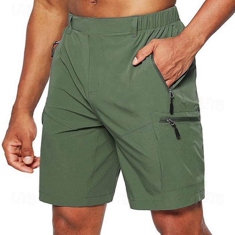 Breathable outdoor summer shorts with lightweight design, moisture control fabric, and functional pockets, perfect for active summer adventures.