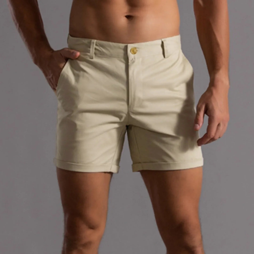 Casual comfy summer shorts with breathable fabric, relaxed fit, and versatile design, perfect for warm summer days and casual outings.






