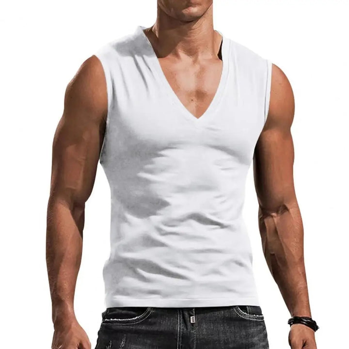 Casual sleeveless shirt for men, featuring breathable fabric and lightweight design, ideal for warm summer days and active lifestyles.






