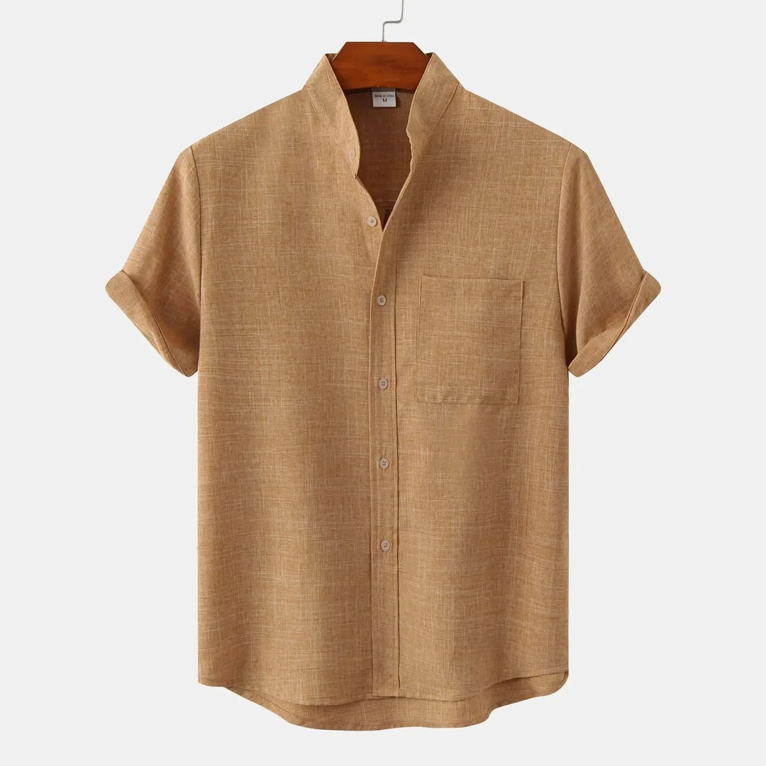 Classic elegant shirt with a timeless design, breathable fabric, and comfortable fit, ideal for summer days.






