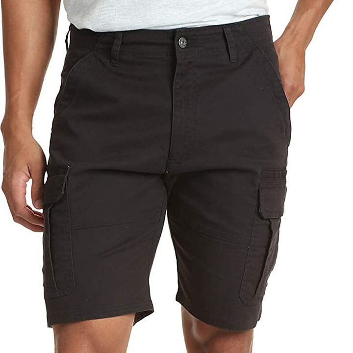 Comfortable men's cargo shorts with a relaxed fit, breathable fabric, and multiple pockets, perfect for casual summer days and outdoor activities.






