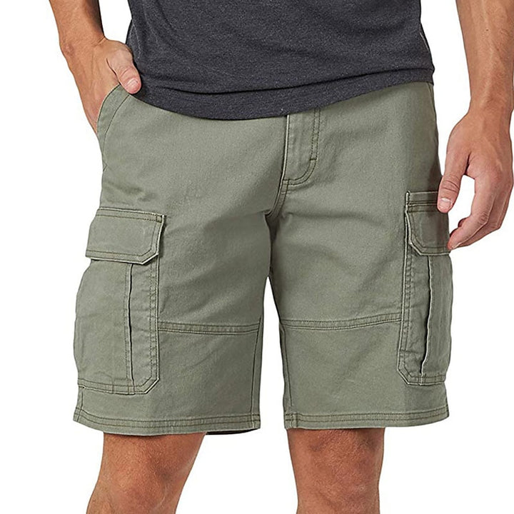 Comfortable men's cargo shorts with a relaxed fit, breathable fabric, and multiple pockets, perfect for casual summer days and outdoor activities.






