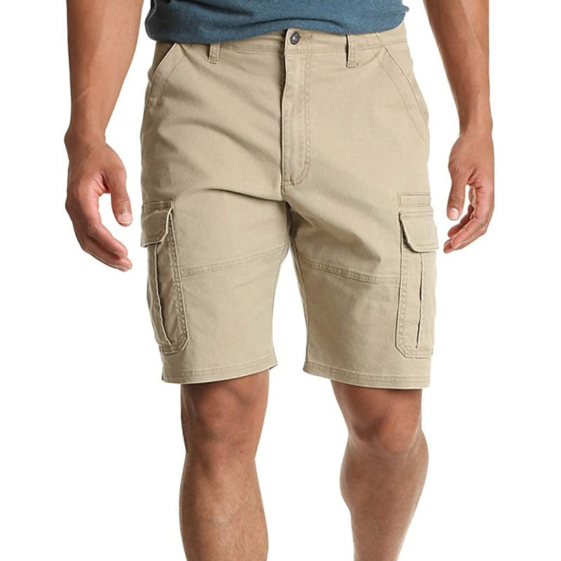 Comfortable men's cargo shorts with a relaxed fit, breathable fabric, and multiple pockets, perfect for casual summer days and outdoor activities.






