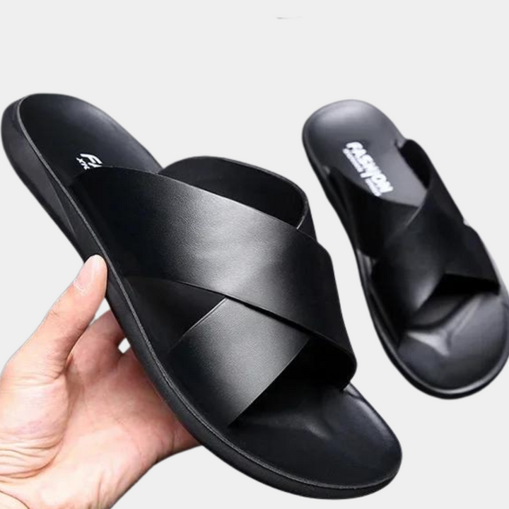 Comfortable summer sandals with cushioned sole and breathable design for all-day outdoor wear.







