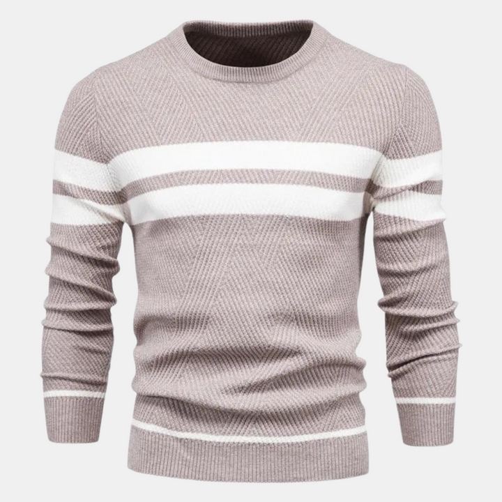 Cozy autumn sweater for men, offering warmth, comfort, and breathable fabric perfect for the cooler season.