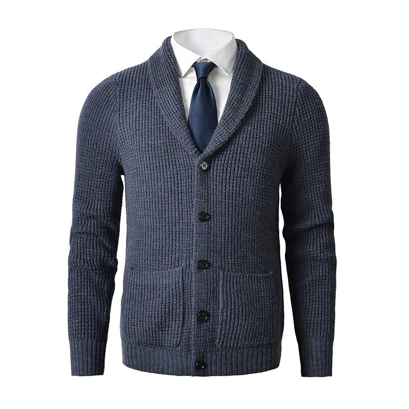 Elegant cardigan with premium fabric, timeless design, and perfect layering for stylish autumn wear.