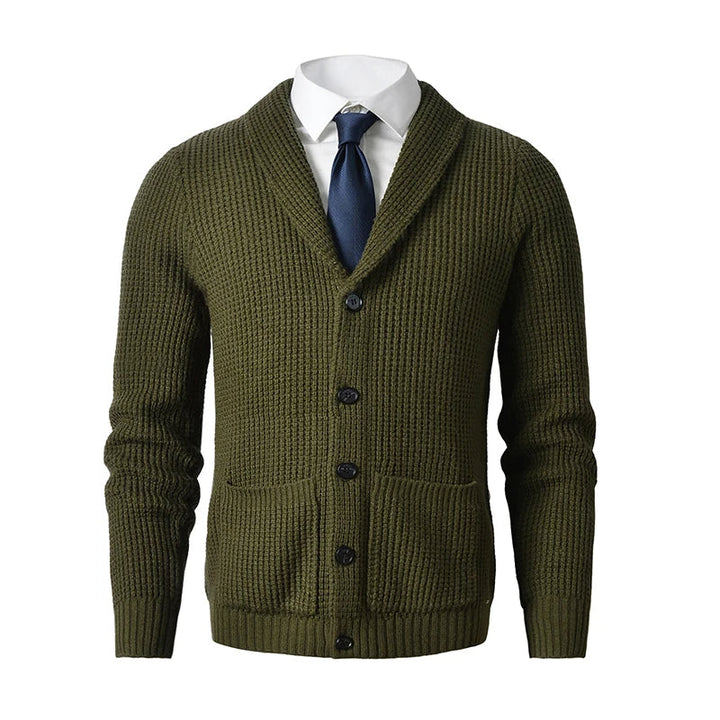 Elegant cardigan with premium fabric, timeless design, and perfect layering for stylish autumn wear.