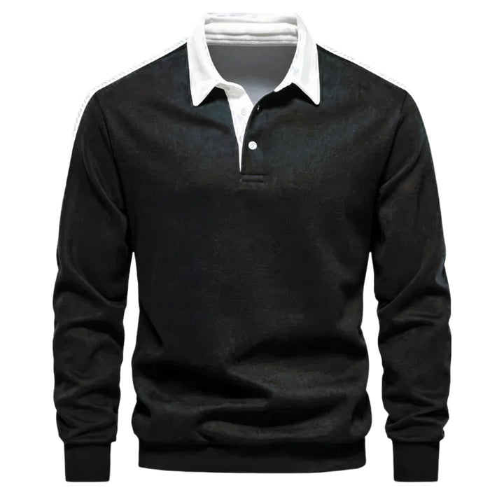 Elegant autumn sweater for men with a soft, breathable fabric and stylish fit, ideal for autumn days.