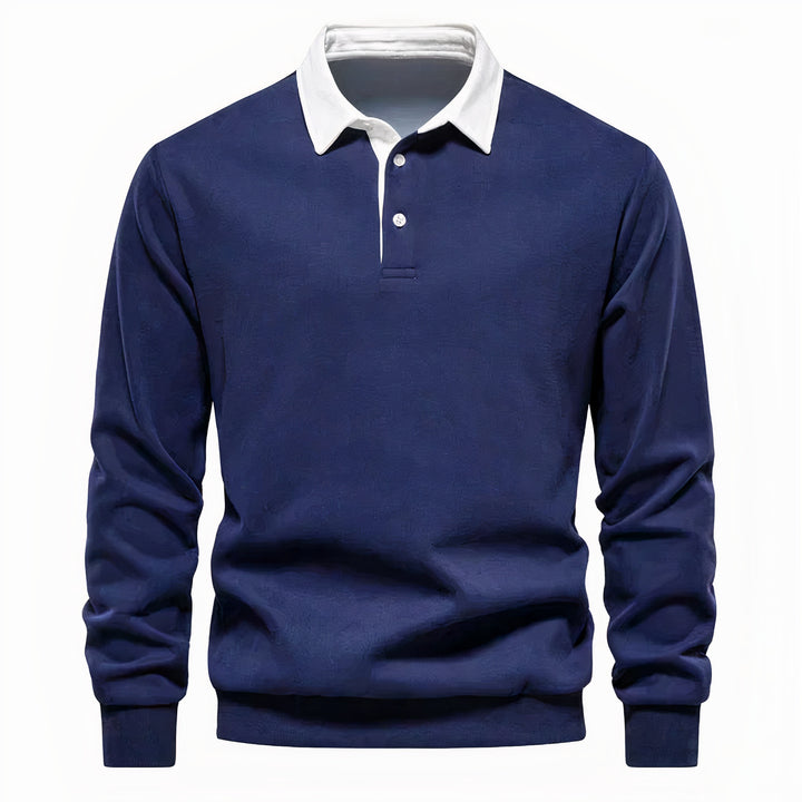 Elegant autumn sweater for men with a soft, breathable fabric and stylish fit, ideal for autumn days.