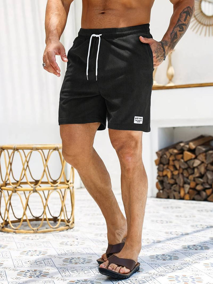 Elegant men's active beach shorts, lightweight and breathable, ideal for summer adventures and casual outings.






