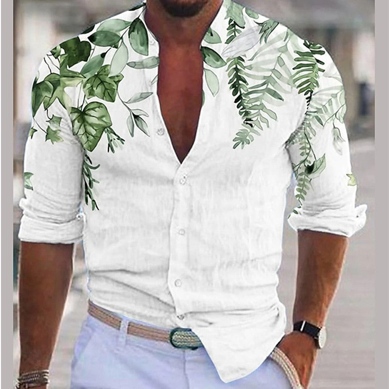 Stylish and comfortable tropical beach polo shirt, perfect for summer days by the sea.






