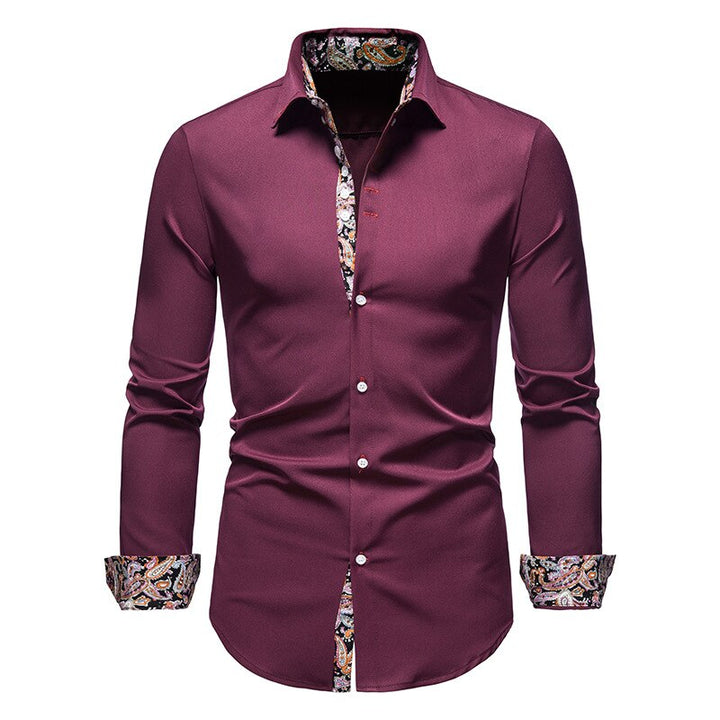 Formal wrinkle-free dress shirt with breathable fabric, tailored fit, and durable construction, ideal for summer days and professional settings.