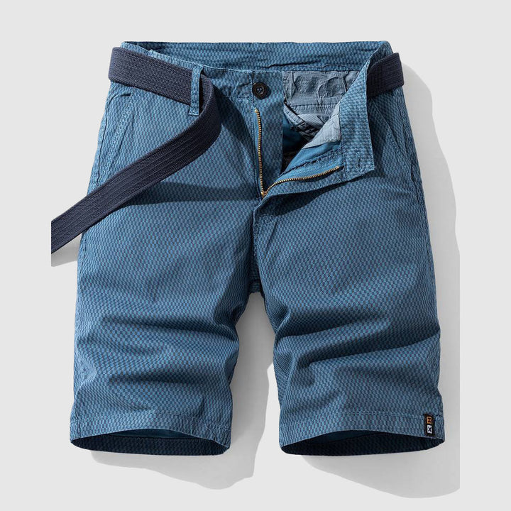 Men's casual fashion shorts with a relaxed fit, breathable material, and modern design for stylish and comfortable summer wear.