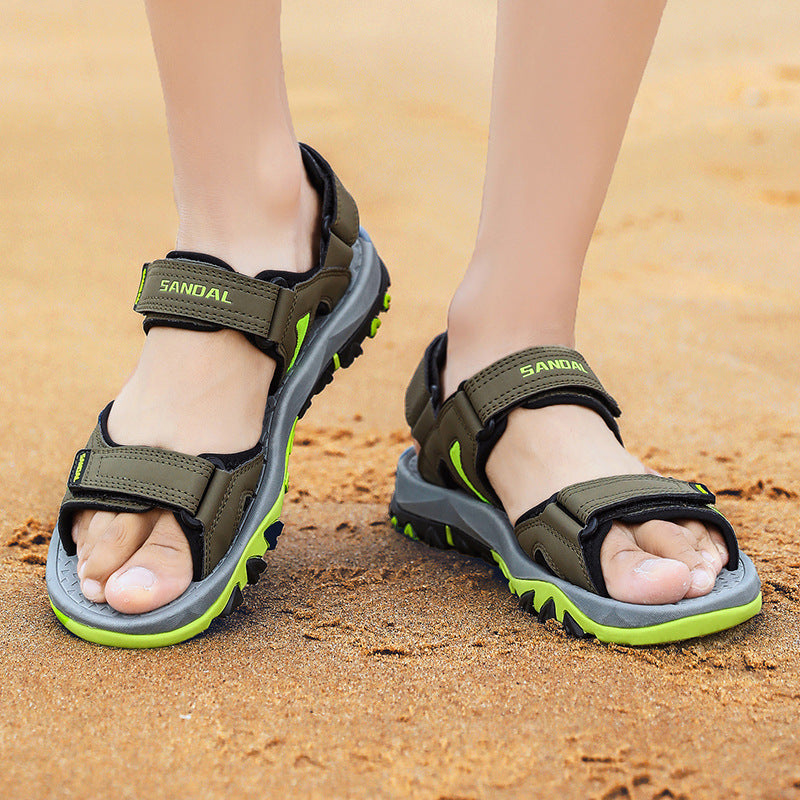 Men's comfortable walking sandals with ergonomic support, breathable design, and a lightweight sole for all-day comfort.