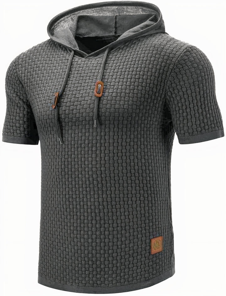 Men’s hooded stylish shirt with breathable fabric, relaxed fit, and modern design, perfect for summer days.






