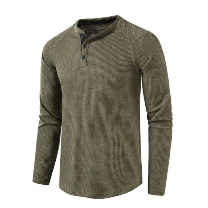 Men’s premium cozy long-sleeve shirt, soft and breathable, perfect for casual or semi-formal occasions.






