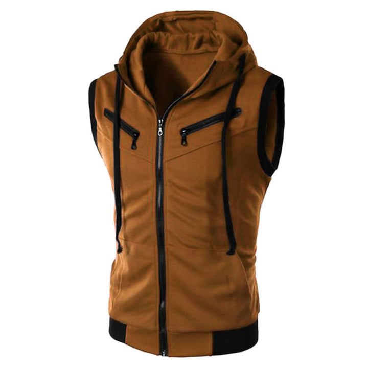 Men's stylish sleeveless vest, lightweight and warm, perfect for autumn days.







