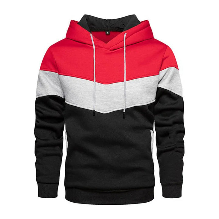 Men's stylish autumn hoodie offering comfort and warmth with a modern design.







