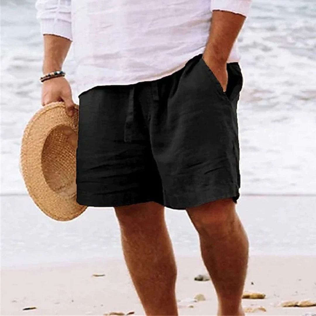 Men's stylish shorts made from breathable fabric, perfect for casual outings and summer days.






