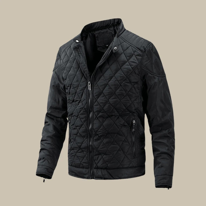 Men's quilted jacket for autumn featuring timeless design, superior insulation, and a comfortable fit for cool days.