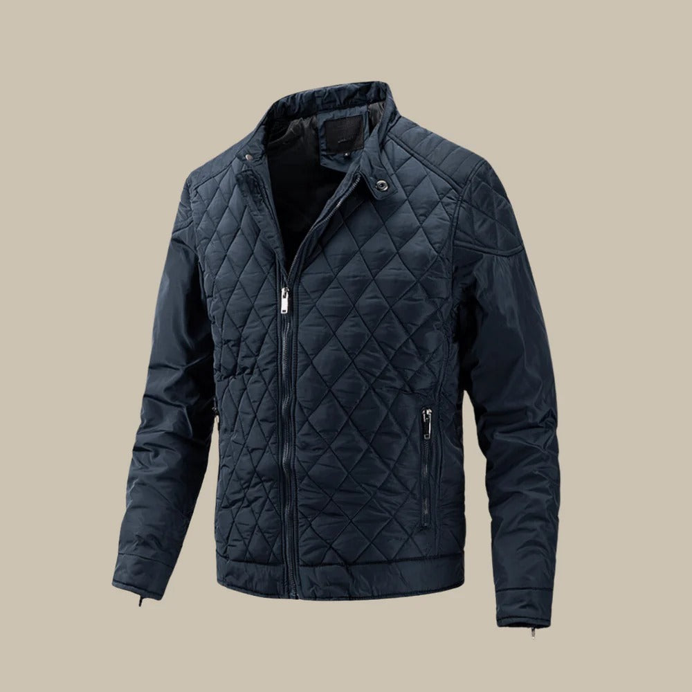 Men's quilted jacket for autumn featuring timeless design, superior insulation, and a comfortable fit for cool days.