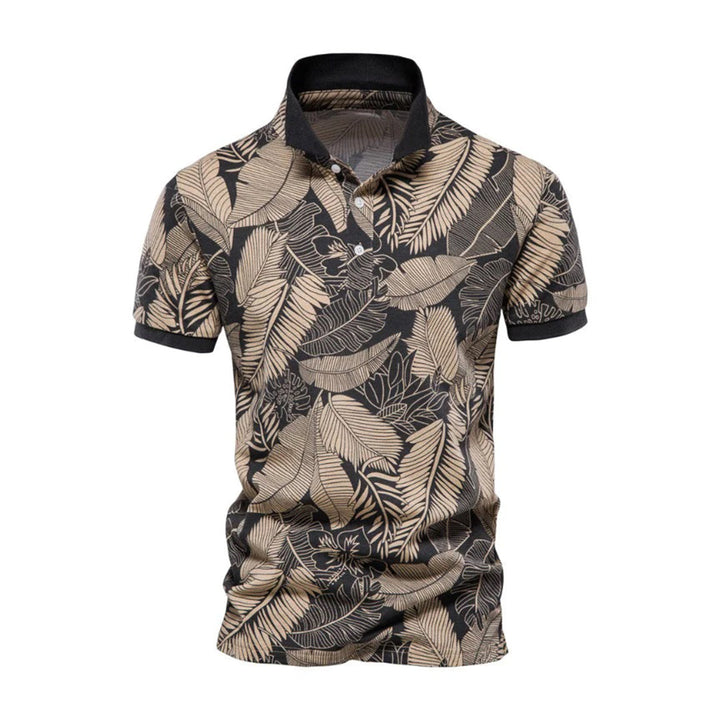 Men’s tropical summer shirt with breathable fabric and vibrant tropical print, perfect for hot weather and casual summer outings.






