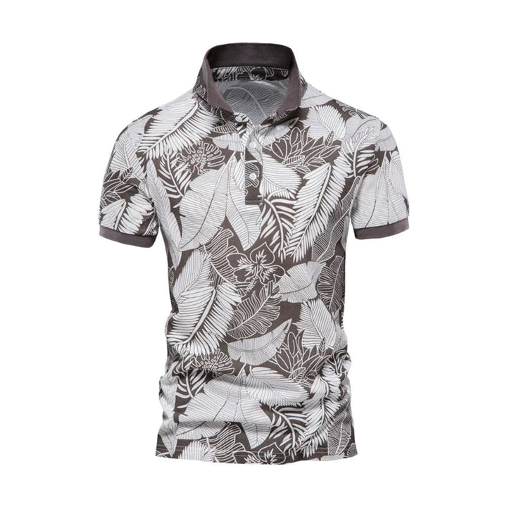 Men’s tropical summer shirt with breathable fabric and vibrant tropical print, perfect for hot weather and casual summer outings.






