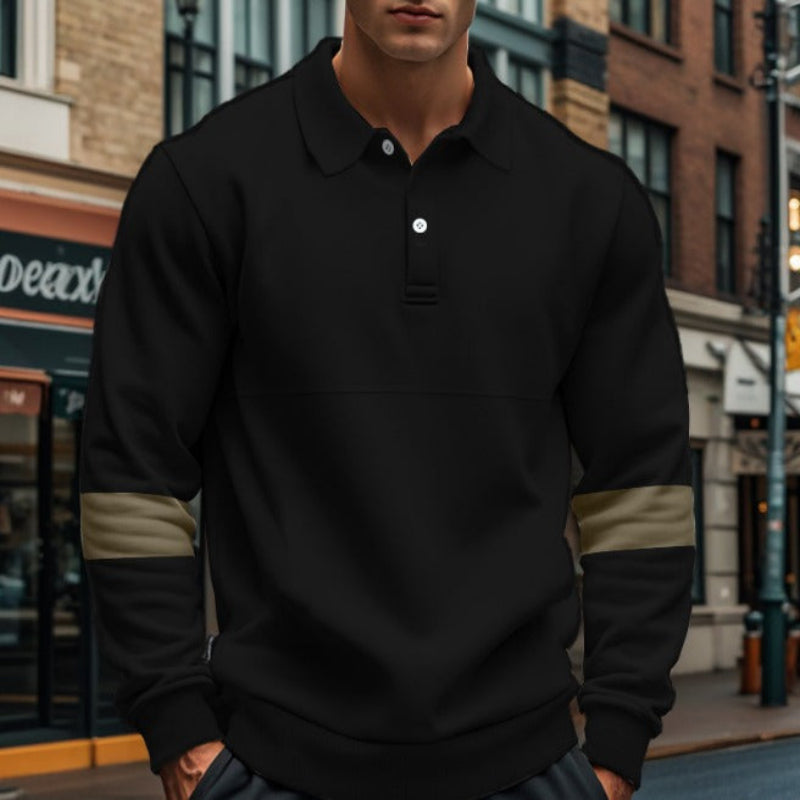 Premium autumn sweater for men with breathable fabric, tailored fit, and lightweight warmth, ideal for autumn days.