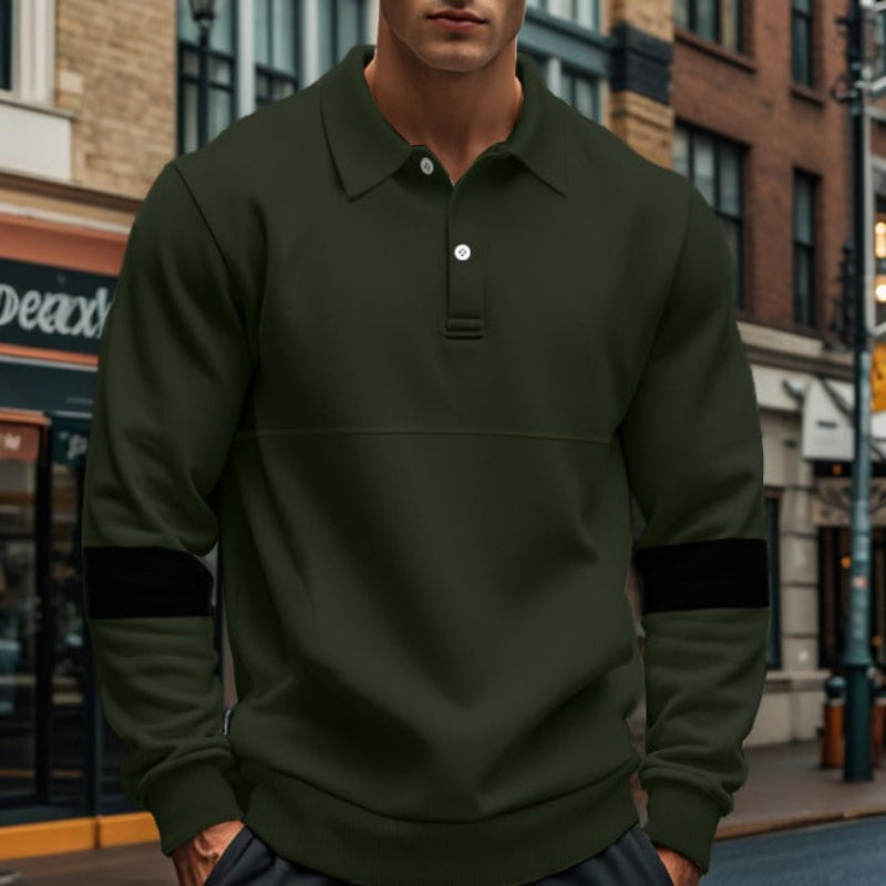 Premium autumn sweater for men with breathable fabric, tailored fit, and lightweight warmth, ideal for autumn days.