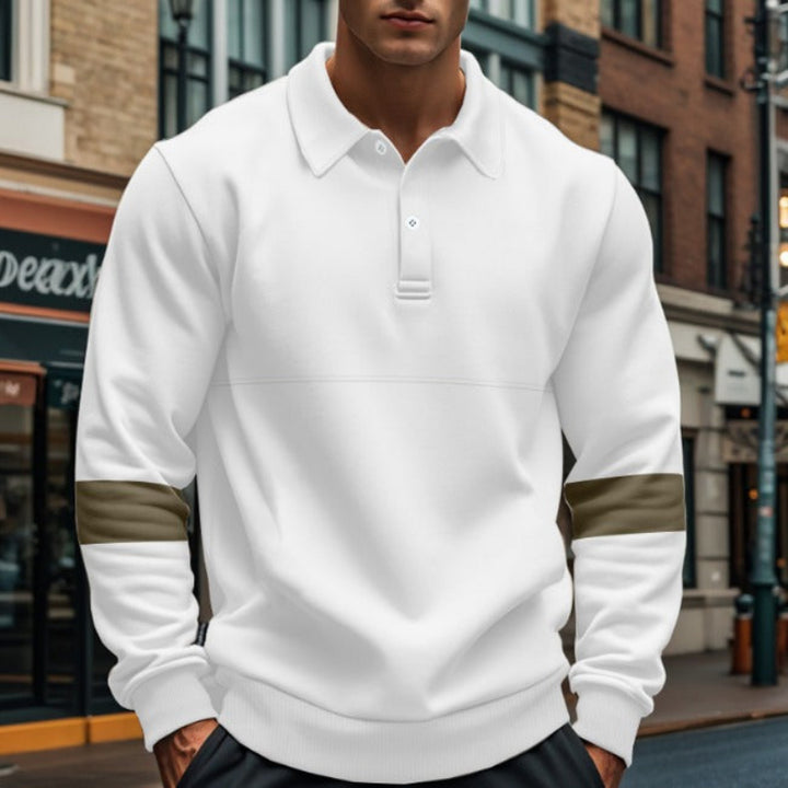 Premium autumn sweater for men with breathable fabric, tailored fit, and lightweight warmth, ideal for autumn days.