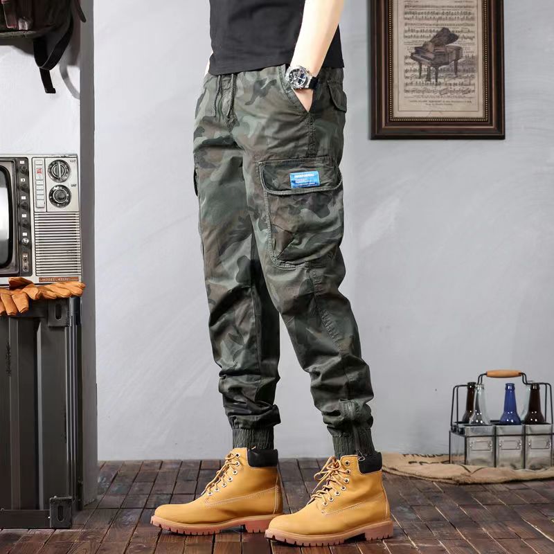 Premium tactical cargo pants with durable fabric, multiple pockets, and lightweight design, ideal for outdoor activities and summer wear.






