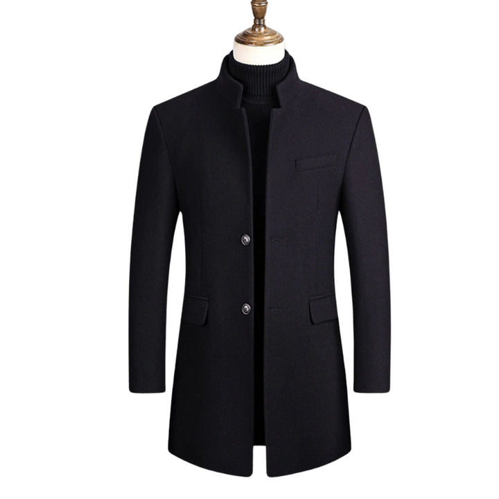 Sophisticated autumn coat for men with a tailored fit, premium fabric, and a refined design for versatile styling.