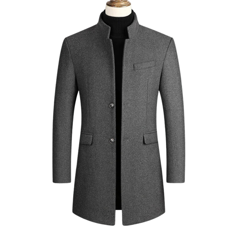 Sophisticated autumn coat for men with a tailored fit, premium fabric, and a refined design for versatile styling.