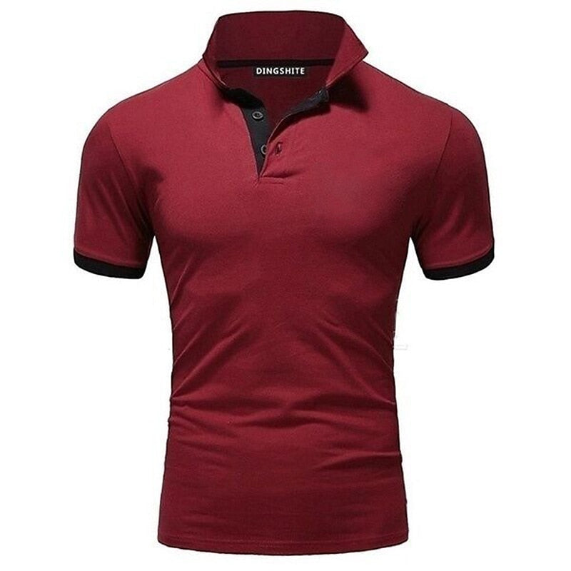 Sophisticated Basic Poloshirt ideal for summer, crafted from breathable fabric with a timeless design.